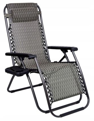 OEM Tumbona De Jard&iacute;n Orion Zero Gravity, Color Marr&oacute;n Espiga