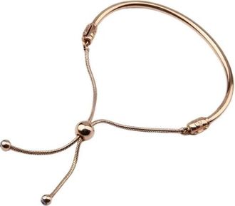 Pandora Accessoires, Dames, Roze, S, Ros&eacute; Armband met Schuifsluiting