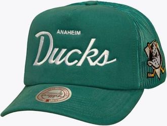 Mitchell & Ness Mens Mitchell & Ness Teal Anaheim Ducks Head Coach Trucker Adjustable Hat at Nordstrom