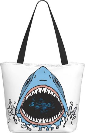 AOOEDM Animal-Shark Ladies Shopping Bag 13x11x7in.The Perfect ValentineS Day Gift.It Is The Best ValentineS Day Gift For Mom, Daughter, Wife,Etc