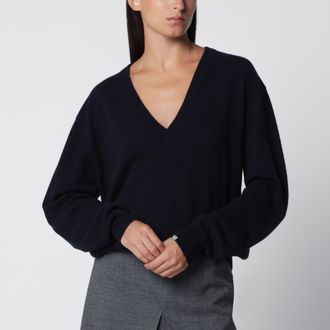 Extreme Cashmere Maglione Ben navy in cashmere