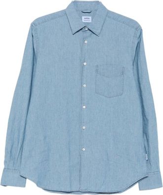Aspesi Heren, Overhemden, Blauw, Maat: 2XL