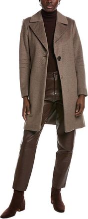 Via Spiga Walker Wool-Blend Coat