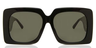 Linda Farrow SIERRA LFL1346 C1 Womens Sunglasses Gold Size 61