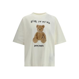Palm Angels Teddy Bear Print Cotton T-shirt