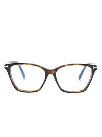 Tom Ford Eyewear Occhiali squadrati - Marrone