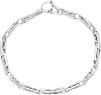 Pompeii3 Mens Round Link 14k Gold (20gram) or Platinum (32gram) 5mm Bracelet 8.5