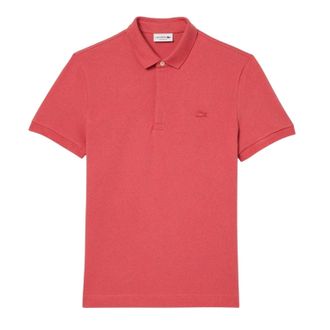 Lacoste Polo-shirt voor heren van Paris Stretch (Rood)