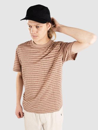 Anerkjendt Akkikki Cot/Linen Stripe T-Shirt fantasia