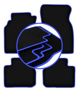 OEM Alfombrillas Carlux-blue Para Nissan Primera P11 (liftback, Sed&aacute;n, Familiar, Station Wagon, 1995-2002)