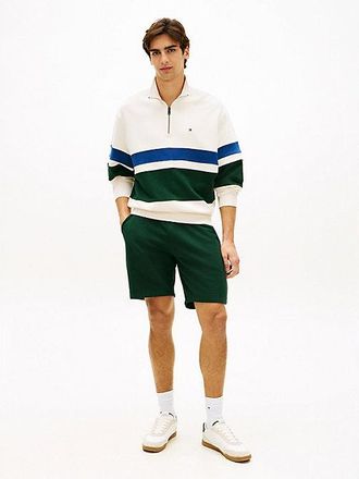 Tommy Hilfiger Flag Embroidery Terry Sweat Shorts