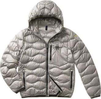 Blauer Piumino Wave - - Jackets - Uomo - Beige - M