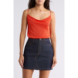 Cinq &agrave; Sept Marta Knit Camisole in Cherry Tomato at Nordstrom Rack, Size X-Small