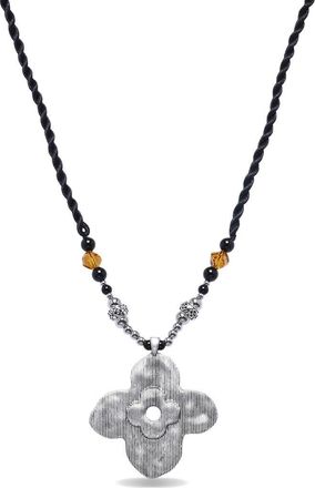 Eye Candy Los Angeles Vanessa Pendant Necklace in Silver at Nordstrom Rack