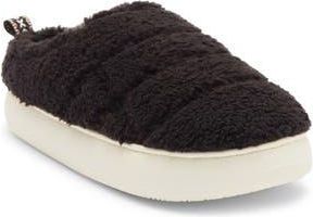 Abound Dion Faux Fur Quilted Clog Slipper in Black at Nordstrom Rack, Size X-Large
