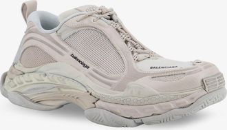 Balenciaga Womens Trainers Triple S.2 Grey Polyurethane-Rubber Polyurethane/rubber Sneaker