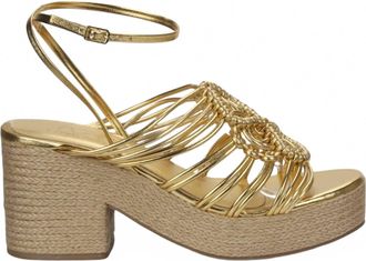 Love Rio Womens Marigold Strappy Rope Wedge