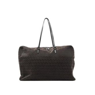 Fendi Pre-owned Weekend Bags, female, Brown, Size: ONE SIZE Pre-owned Weekend Bag