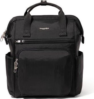 Baggallini Securtex Anti-Theft Windsor Backpack in Black at Nordstrom