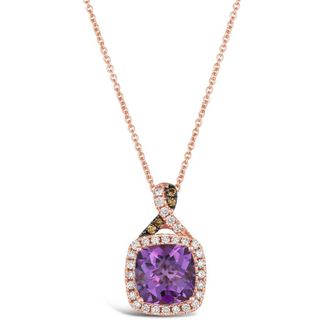 Le Vian Ladies Twist Shank Necklaces set in 14K Strawberry Gold