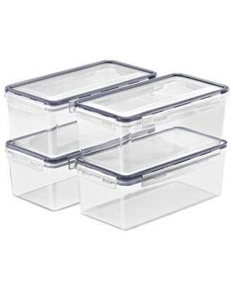 Sorbus Set Of 4 Large Food Storage Containers