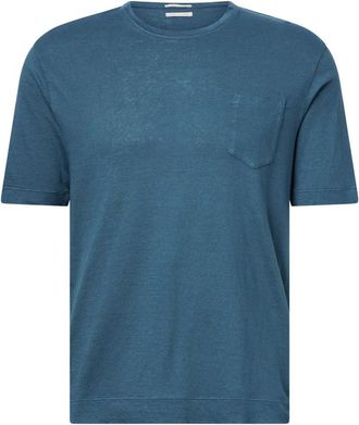Massimo Alba T-Shirts - Heren - T-shirts - Blauw - M - Katoen - Tops