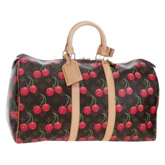Louis Vuitton Pre-owned Vintage Boston Bag - Dames - Pre-owned - Bruin - Maat: ONE Size