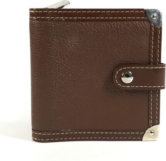Louis Vuitton Suhali Brown Suhali Leather Wallet (Bi-Fold) (Pre-Owned)