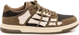 Amiri Brown Color Block Sneakers