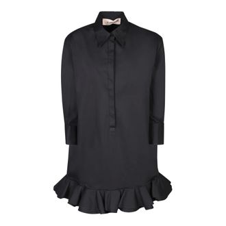 Blanca Vita Acaly 3514 Dress - female - Blanca Vita - Short Dresses - Black - 2XL - Dresses