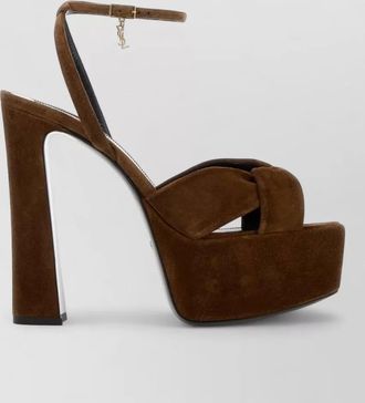 Saint Laurent suede sandals