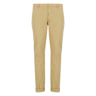 Dondup Broeken, Heren, Beige, W30, Katoen, Cotton Chinos