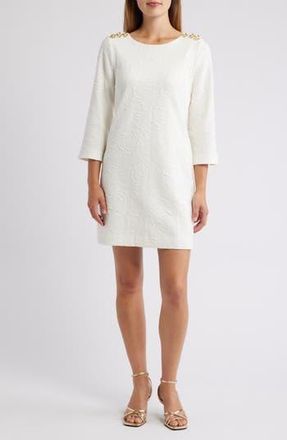 Lilly Pulitzer Annwyn Shift Dress in Coconut Rose at Nordstrom Rack, Size 12