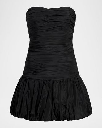 Cinq &agrave; Sept Rosanna Strapless Bubble Mini Dress