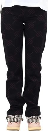 Daily Paper Clothing Phillimon Pants - Dames - Straight fit broeken - Zwart - XS - Katoen - Broeken