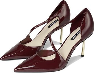 Nine West Dolen Womens Shoes Dark Red Patent : 5.5 M, Synthetic