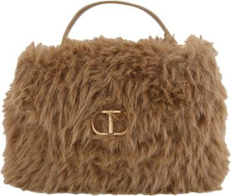 Twinset Tassen, Dames, Beige, ONE Size, Polyester, Tracolla Verde