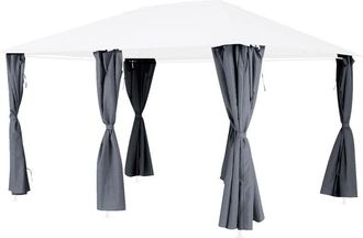 Hesperide Hesperide - Cortinas Para Cenador Santorini Gris - Para Santorini 4 X 3 M (6 Cortinas) - Hesp&eacute;ride