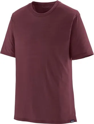 Patagonia Cap Cool Merino Shirt Merinoshirt f&uuml;r Herren | rot