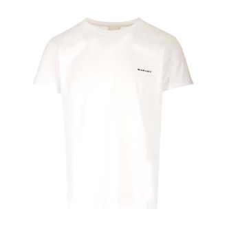 Isabel Marant Zafferh T-shirt - Heren - Tops - Wit - Maat: XL Katoen