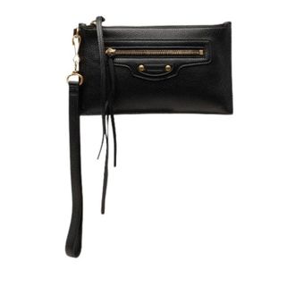 Balenciaga Pre-owned Clutches, female, Black, Size: ONE SIZE Pre-owned Vintage Clutch