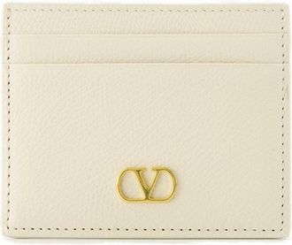 Valentino Garavani V Logo Card Holder