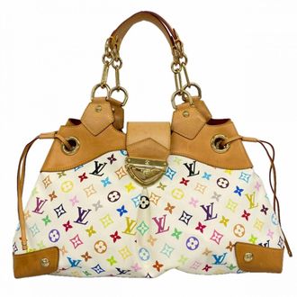 Louis Vuitton Blanc Tote Bag (Pre-Owned)