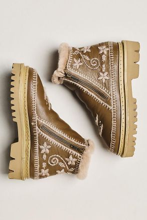 Laidbacklondon Setsu 3.0 Paisley Otter Leather Boots