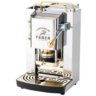 Faber Italia Pro Deluxe Macchina per Caffe a Cialde Automatica Manuale 1,3 l Acciaio - Faber