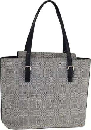 Burberry Pre-owned Tote Bags, female, Gray, Size: ONE SIZE Pre-owned Vintage Tote Bag