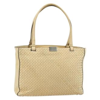 Bottega Veneta Pre-owned Tote Bags, female, Beige, Size: ONE SIZE Pre-owned Tote Bag