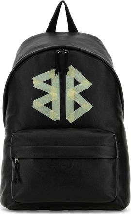 Balenciaga Black Leather Explorer Backpack
