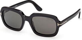 Tom Ford FT1342 LANA-02 Polarized 01D Womens Sunglasses Black Size 53