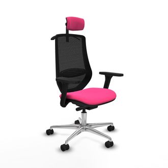Piqueras y Crespo Piqueras Y Crespo Mardos Silla De Oficina Rosa Ergon&oacute;mica